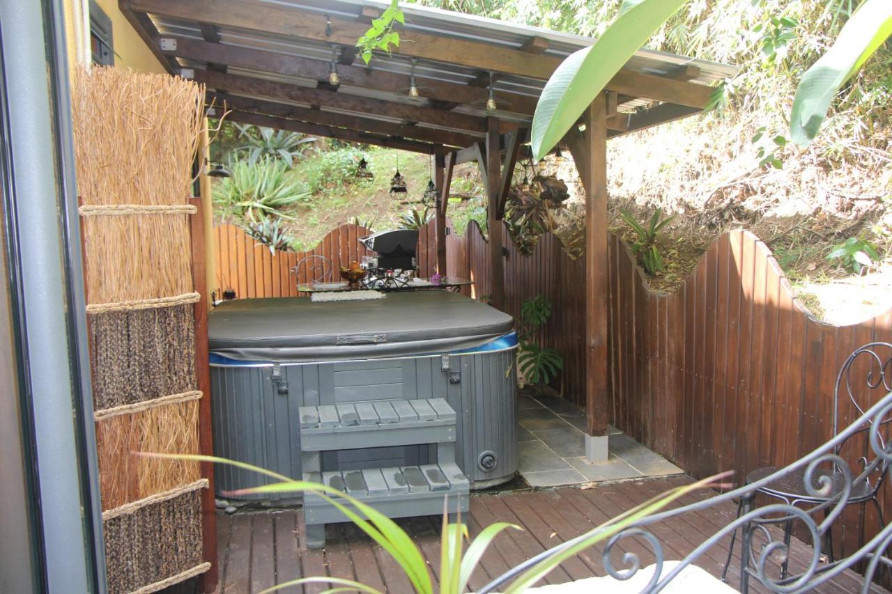 La Liane De Jade 974-Lodge Le Palissandre - Jacuzzi Privatif - Piscine Chauffee Le Bois de Nefles  Экстерьер фото