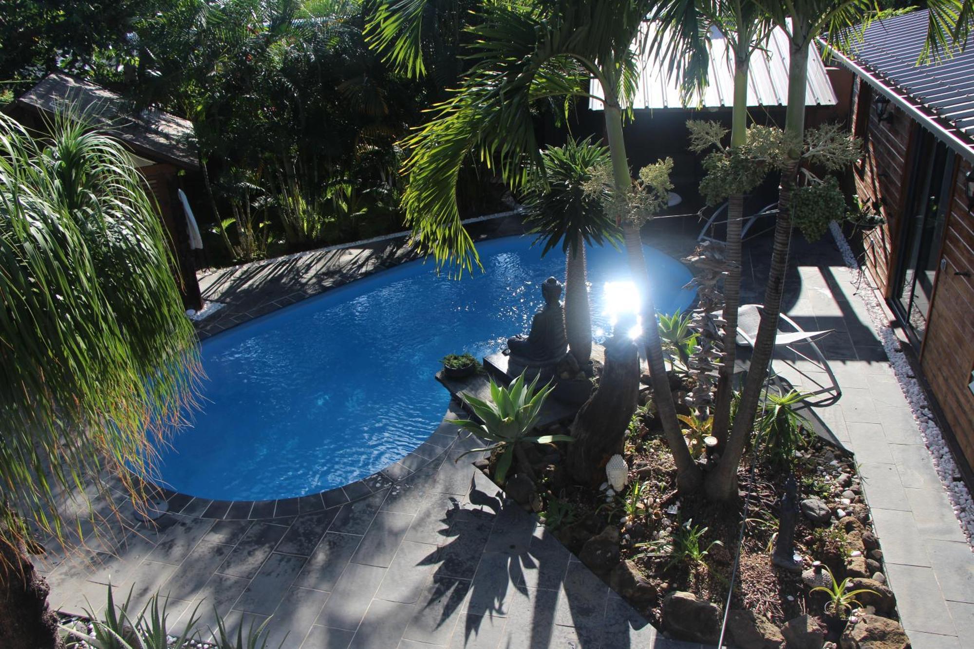 La Liane De Jade 974-Lodge Le Palissandre - Jacuzzi Privatif - Piscine Chauffee Le Bois de Nefles  Экстерьер фото